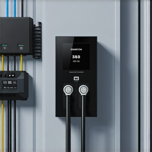 Modern home electrical panel with integrated smart load management technology