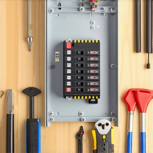Electrician installs new breakers in a home electrical panel, emphasizing safety and compliance.