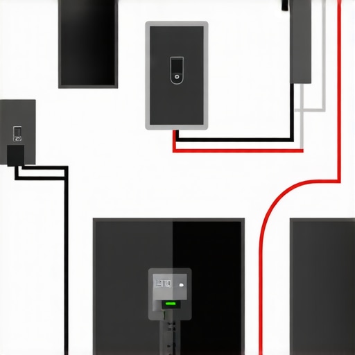 Proper Electrical System Setup for EV Charging Diagram illustrating correct installation of home electrical system for EV charger, highlighting panel, wiring, and grounding