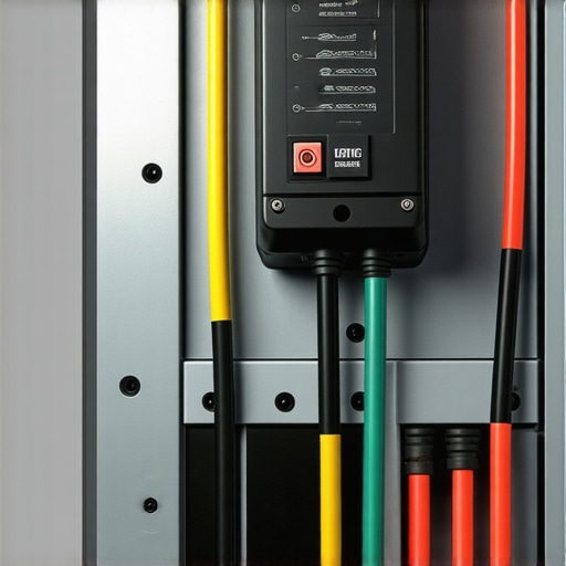 A properly installed electrical panel showing dedicated breaker for EV charging to prevent power fluctuations and signal drops