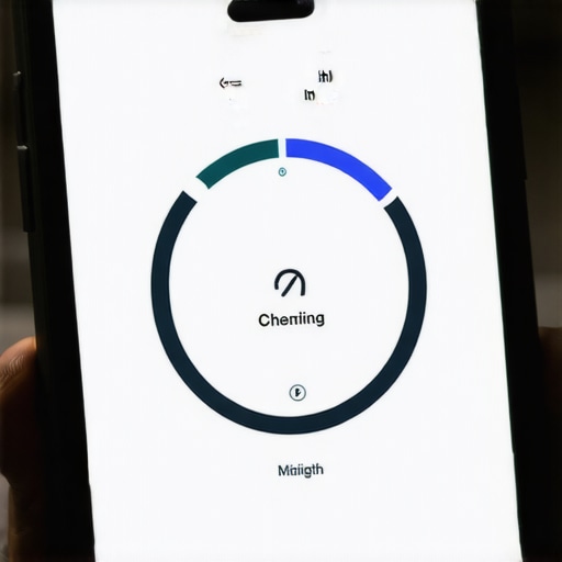 EV Charging Schedule App Optimization Smartphone screen showing an EV charging schedule set for off-peak hours to save money on electricity bills.