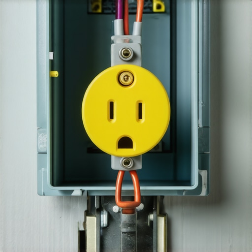 Industrial grade EV charger outlet being wired with heavy duty copper cables.