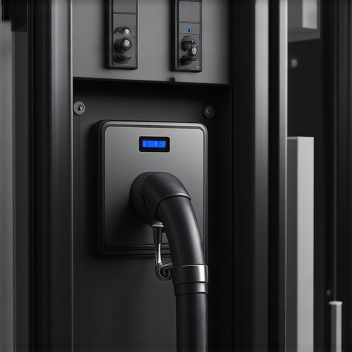 Electrician wiring a dual EV charger in a residential garage