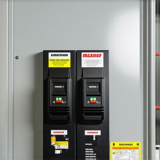 Close-up of a code-compliant 60-amp breaker installed for an EV charging circuit.