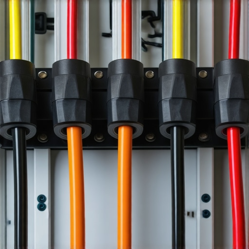 Professional Hardwired EV Charger Connection Close-up of a hardwired EV charger showing secure 6 AWG wire connections with torque marks.