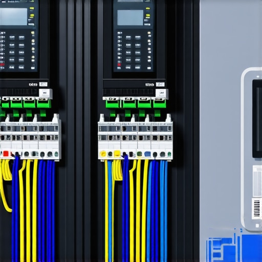 A professional electrical panel with load management technology for electric vehicle charging.
