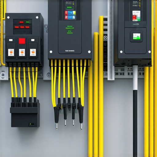 A professional electrical panel setup featuring a load management system to avoid service upgrades.