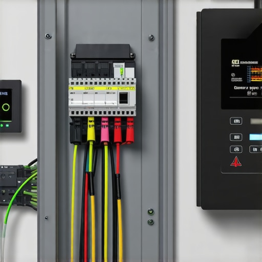 A professional installation of a load management device to avoid a panel upgrade.