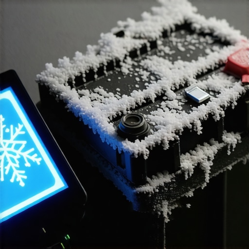 The error code that means your battery is too cold