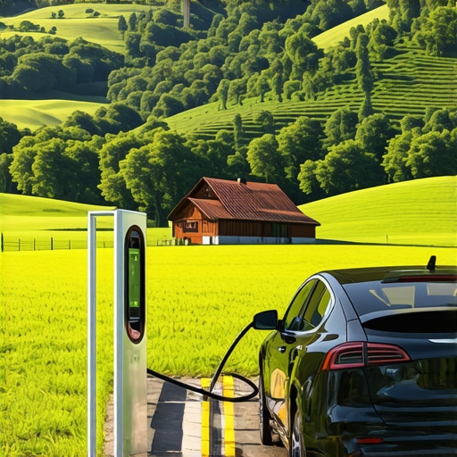 The federal tax credits available for rural charging stations