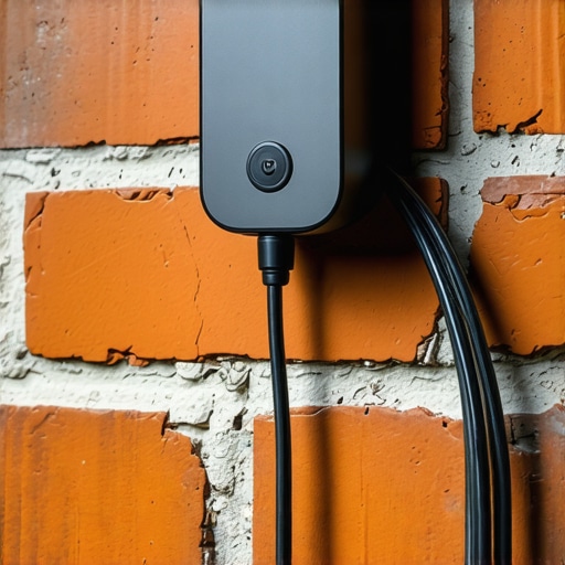 The right way to mount a charger on brick without it falling off