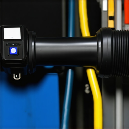 Professional thermal scan of electrical wiring for an EV charging station to detect overheating.