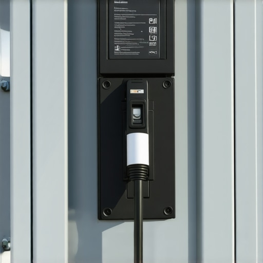 An electrical panel showing a dedicated EV circuit breaker with space provided for heat dissipation.
