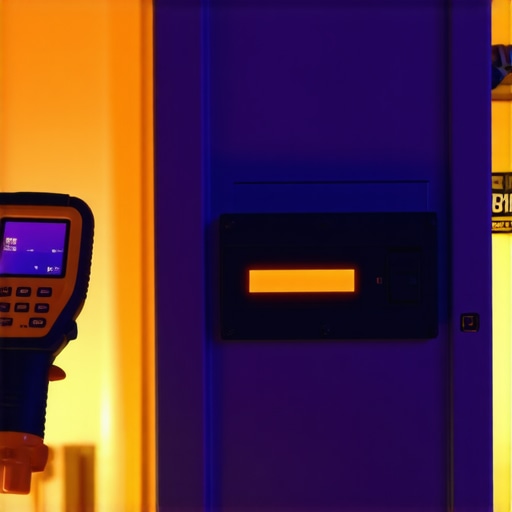 Using a thermal camera to detect overheating in an electrical panel during EV charging