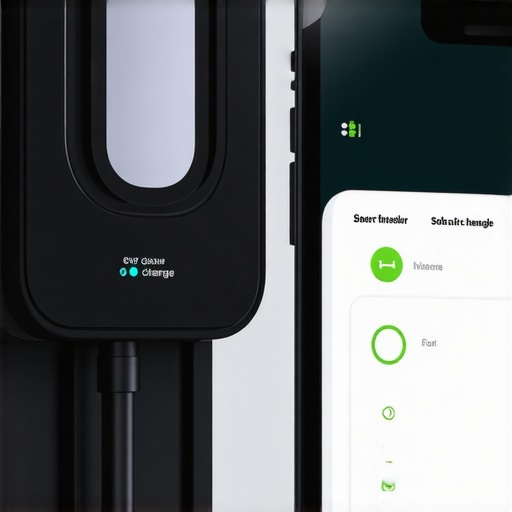 A smartphone interface showing real-time solar energy flow to an electric vehicle charger.