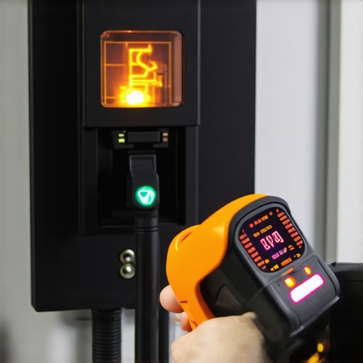 Thermal scan of a circuit breaker under load