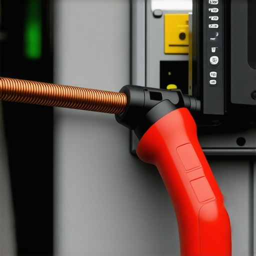 Professional electrician using a torque wrench to secure EV charger wiring to prevent thermal failure.